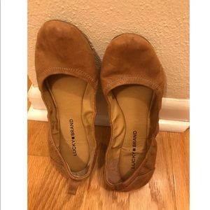 Lucky Brand Leather Ballet Flats